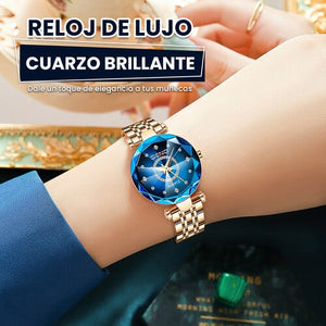 Reloj de Lujo Cuarzo Brillante